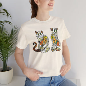 Ghost Pets Halloween 2024 | Art T-Shirt by Chaya Av