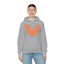 Batshroom Orange | Heavy Hooded Sweatshirt by Chaya Av