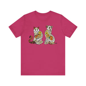 Ghost Pets Halloween 2024 | Art T-Shirt by Chaya Av