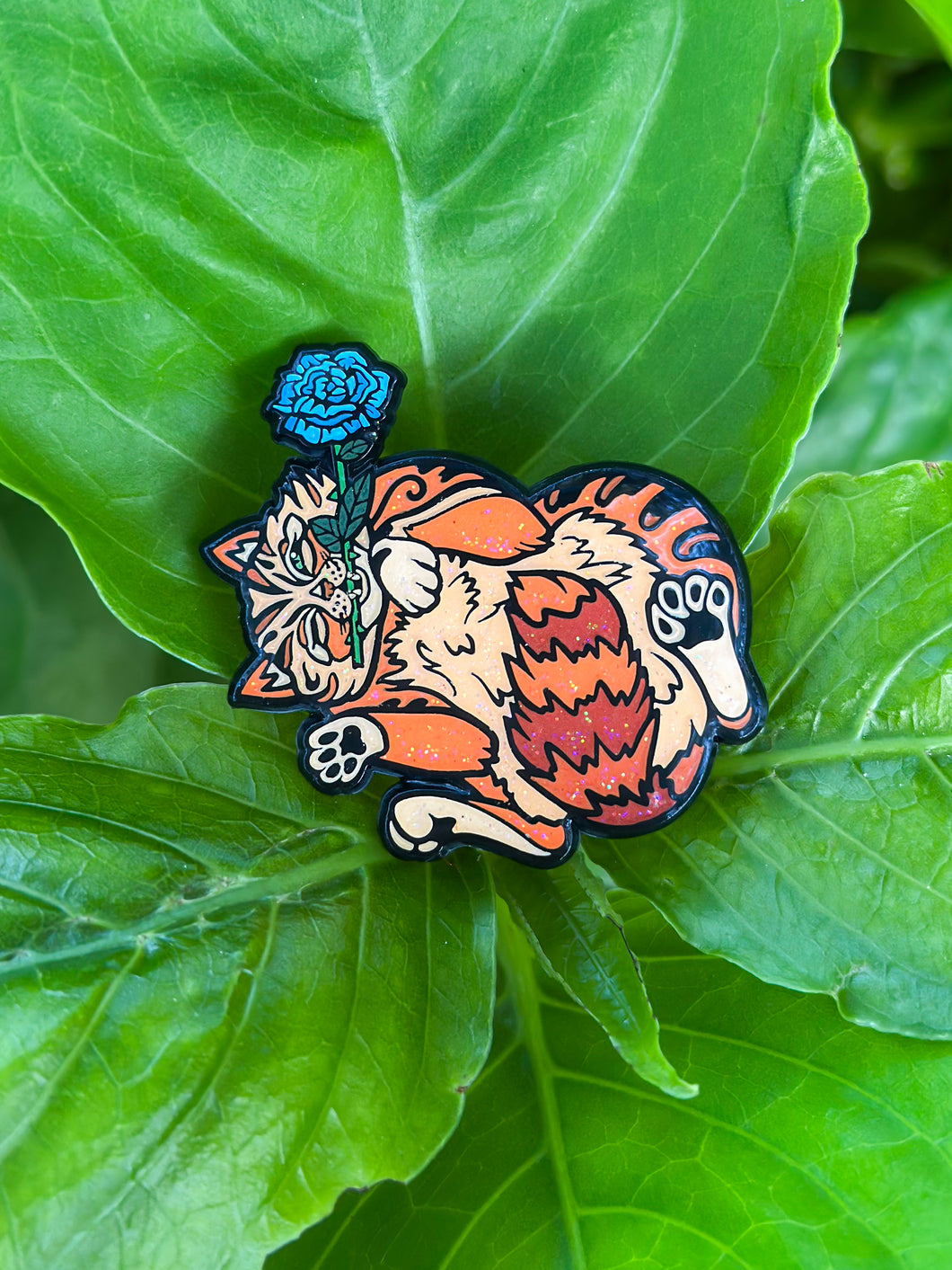 ROSE KITTY PINS