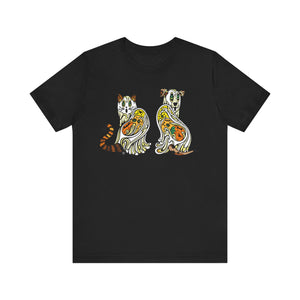Ghost Pets Halloween 2024 | Art T-Shirt by Chaya Av