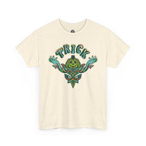 Pumpkin Portal Trick T-Shirt / Blu Chromatic