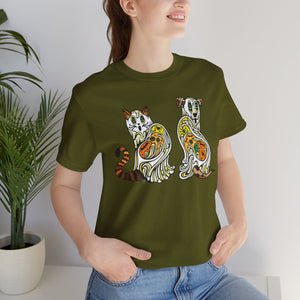 Ghost Pets Halloween 2024 | Art T-Shirt by Chaya Av