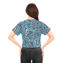Saber Savagery Women's Sublimation Crop T-Shirt