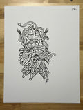 HIJINX THE LYNX (ORIGINAL DRAWING)