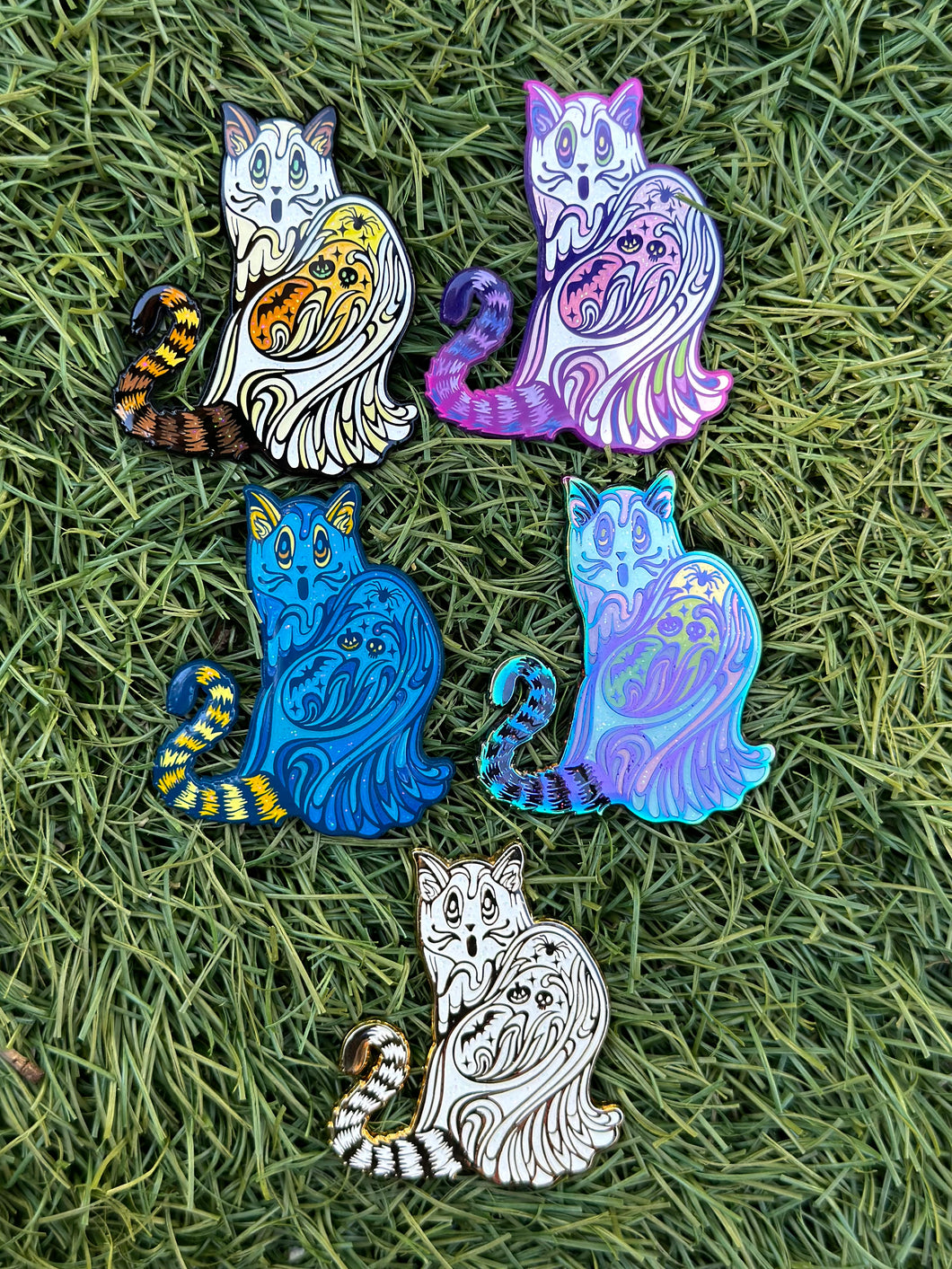GHOST KITTY PINS (2023)