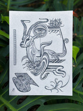‘Gazelle’ Original Art