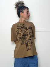 Fiery Hand Painted T-shirt (Large)