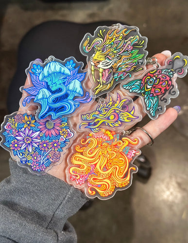 ART KEYCHAINS
