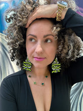 FUNKY EYE EARRINGS (PURPLE)
