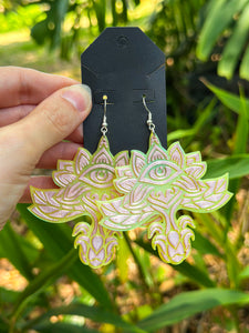 EYE FLOWER EARRINGS (+MORE COLORS)