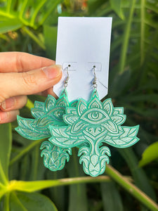 EYE FLOWER EARRINGS (+MORE COLORS)