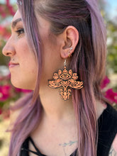 EYE FLOWER EARRINGS (+MORE COLORS)