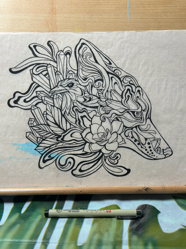 Miragem Original Drawing