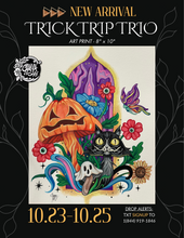 Trick Trip Trio 8x10 Art Print Limited Edition