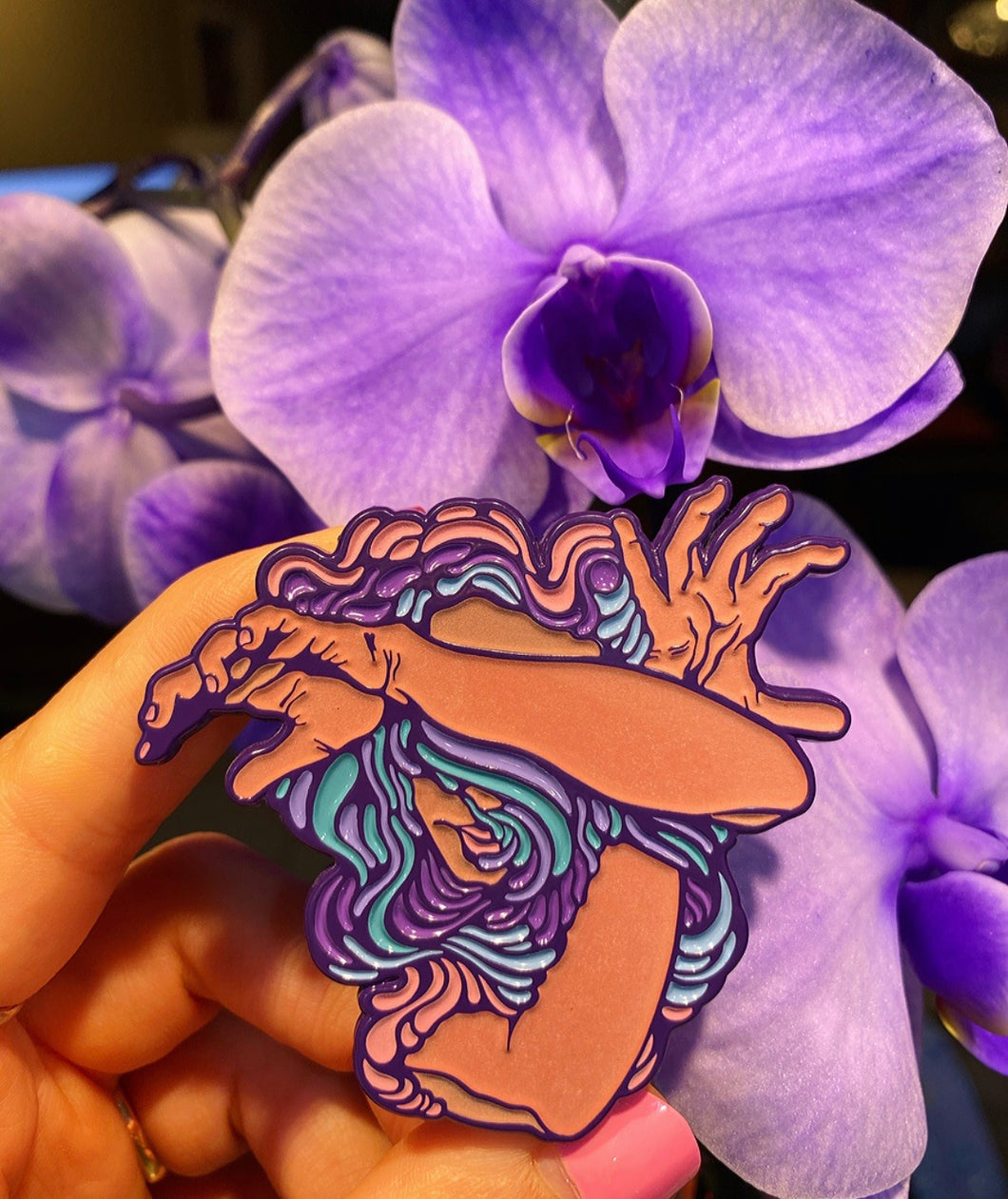 WALLFLOWER PINS (MIAMI VICE)