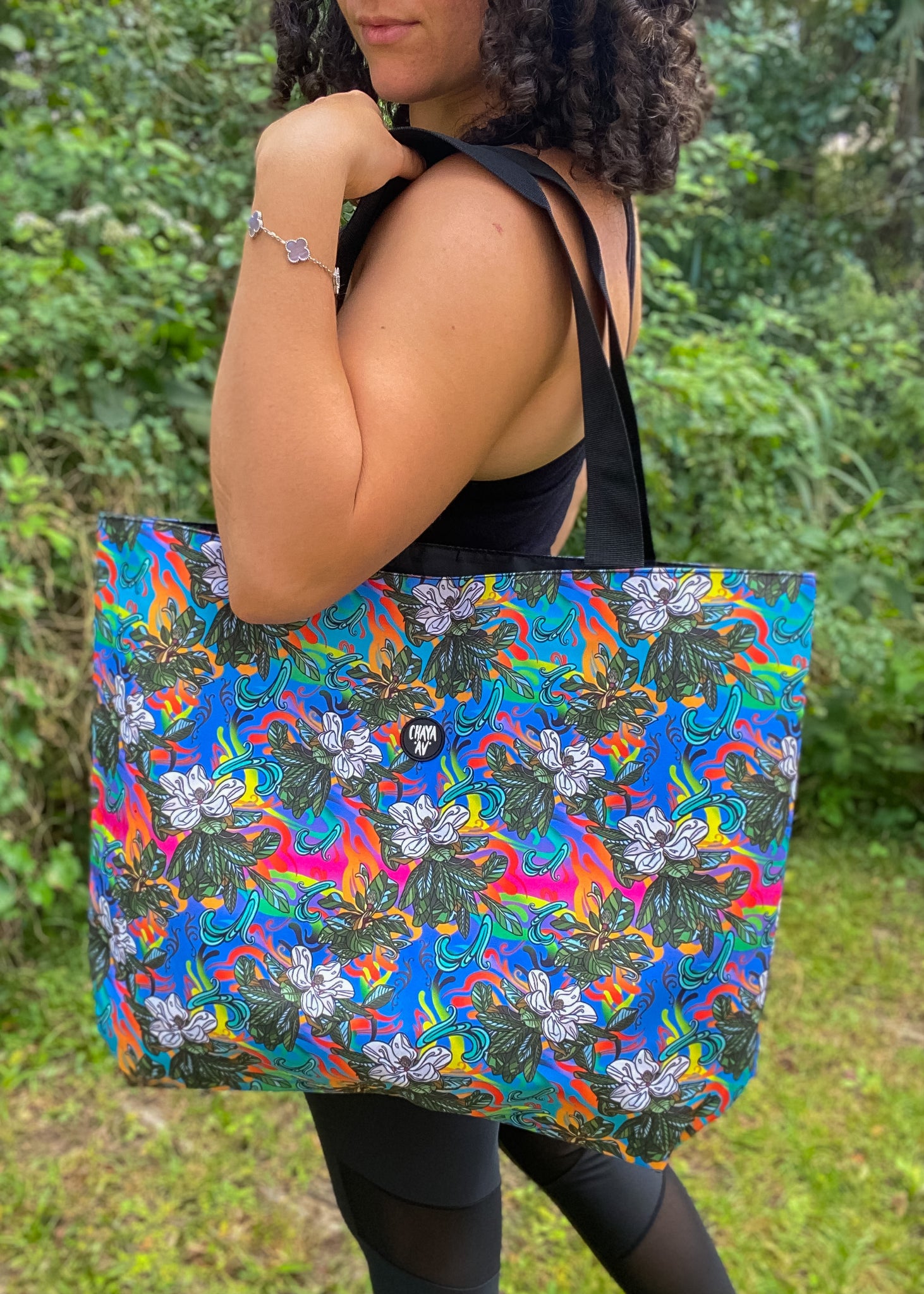 Magnolia canvas bag best sale